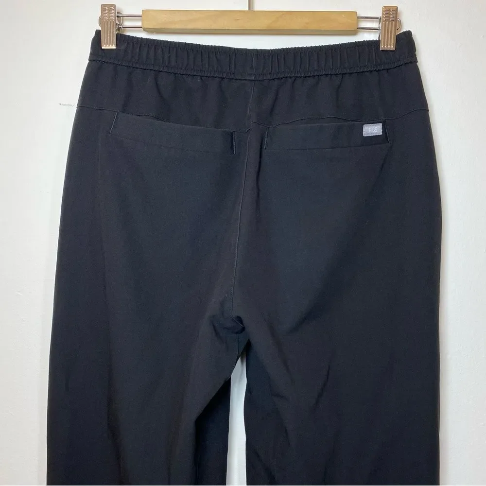FIGS Men’s Tansen Jogger Drawstring Waist Scrub Pants Black Sz Small